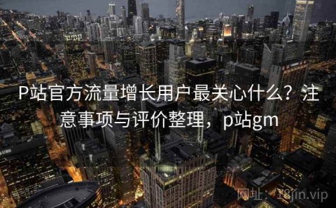 P站官方流量增长用户最关心什么？注意事项与评价整理，p站gm