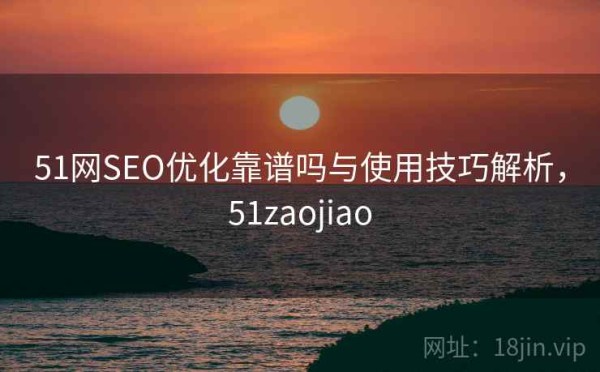 51网SEO优化靠谱吗与使用技巧解析，51zaojiao