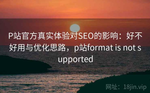P站官方真实体验对SEO的影响：好不好用与优化思路，p站format is not supported