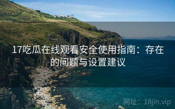 17吃瓜在线观看安全使用指南：存在的问题与设置建议