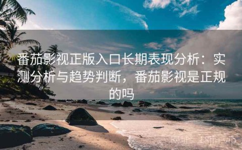 番茄影视正版入口长期表现分析：实测分析与趋势判断，番茄影视是正规的吗