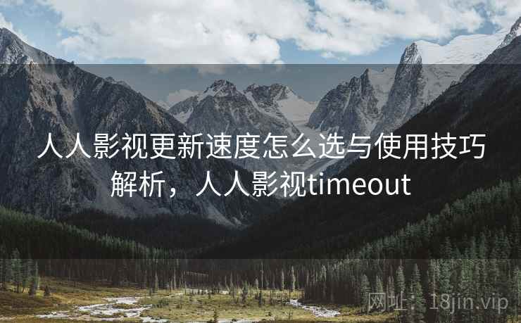 人人影视更新速度怎么选与使用技巧解析，人人影视timeout