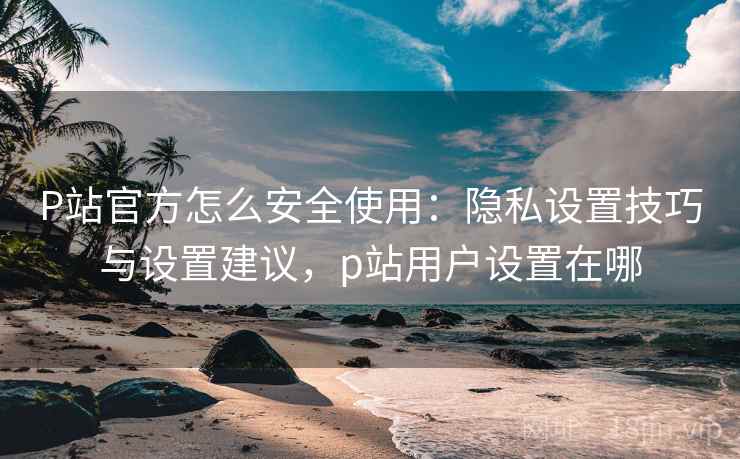 P站官方怎么安全使用:隐私设置技巧与设置建议,p站用户设置在哪 P站官方怎么安全使用:隐私设置技巧与设置建议,p站用户设置在哪