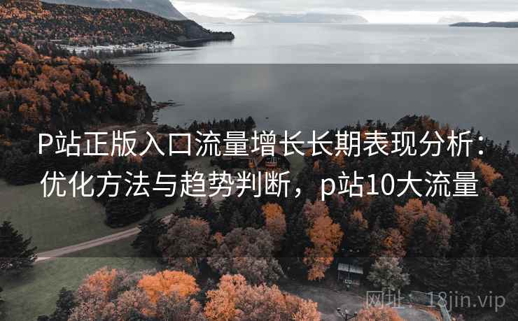 P站正版入口流量增长长期表现分析:优化方法与趋势判断,p站10大流量 P站正版入口流量增长长期表现分析:优化方法与趋势判断,p站10大流量