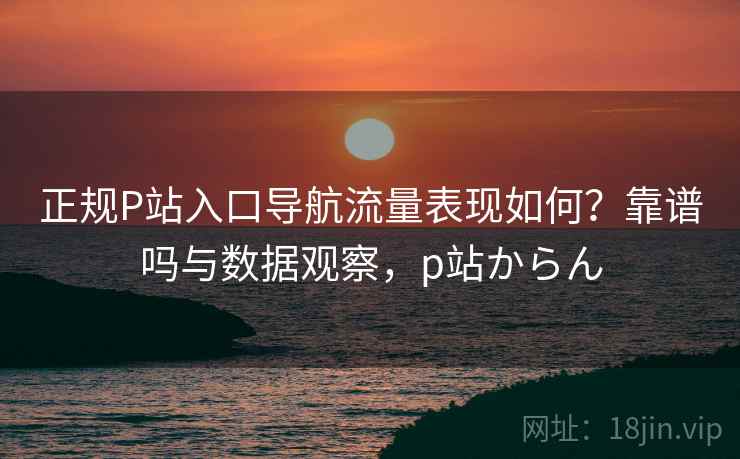 正规P站入口导航流量表现如何?靠谱吗与数据观察,p站からん 正规P站入口导航流量表现如何?靠谱吗与数据观察,p站からん