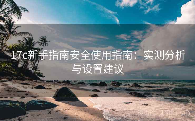 17c新手指南安全使用指南:实测分析与设置建议 17c新手指南安全使用指南:实测分析与设置建议