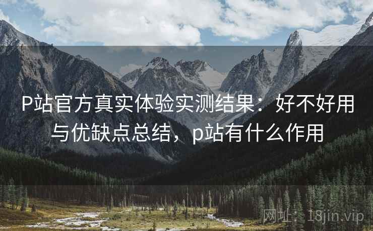 P站官方真实体验实测结果:好不好用与优缺点总结,p站有什么作用 P站官方真实体验实测结果:好不好用与优缺点总结,p站有什么作用